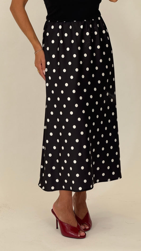 HAVEONE Gonna midi Pois