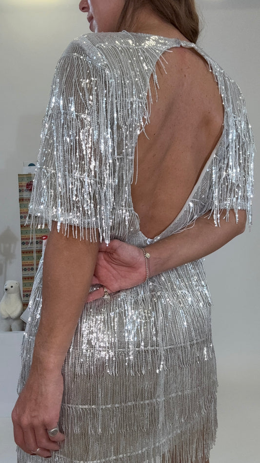 HAVEONE Abitino Frange e Paillettes