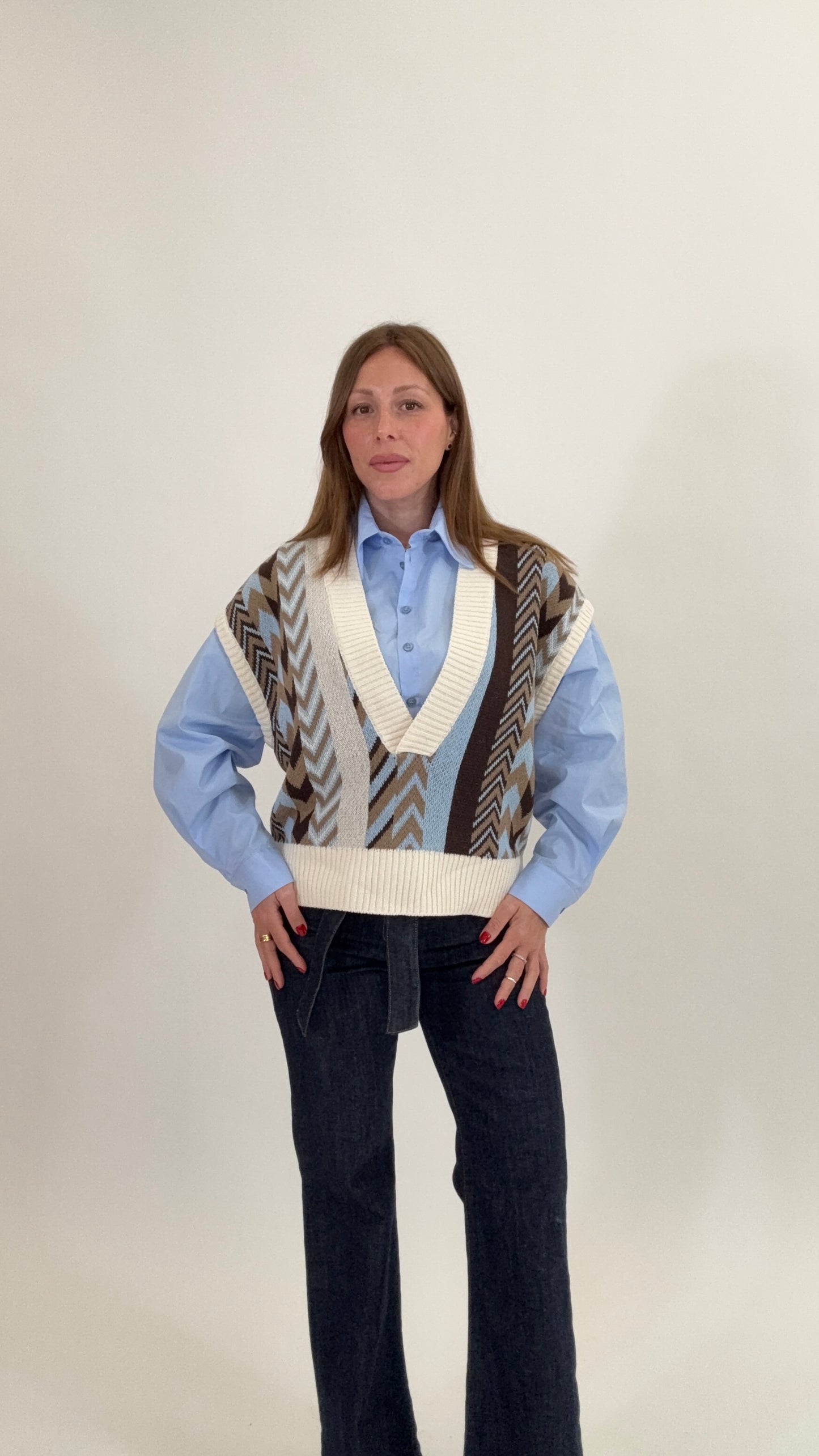 HAVONE Gilet Jacquard