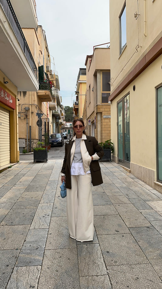 HAVEONE Pantalone Tuta Burro