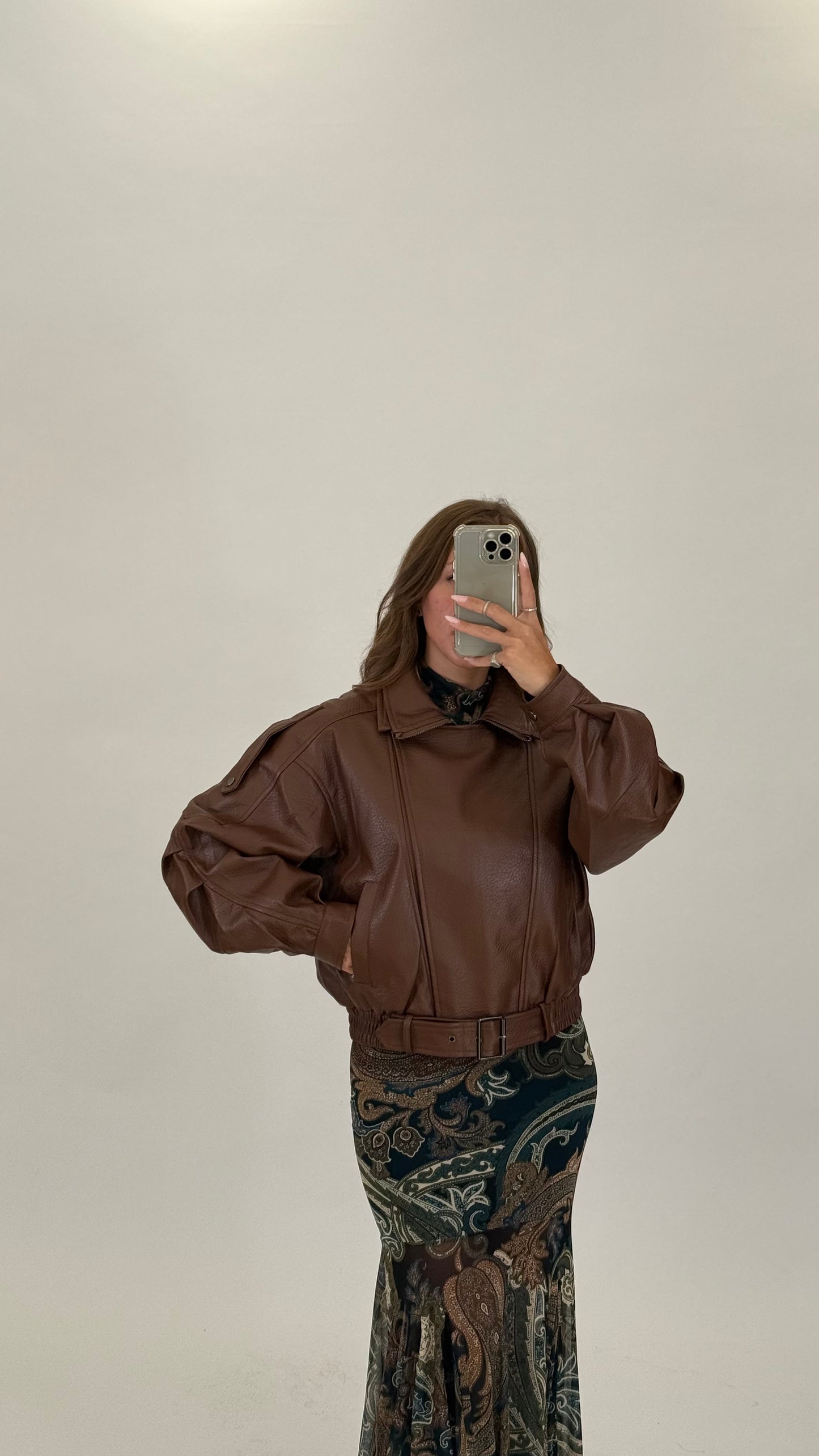 Giacca Over Biker