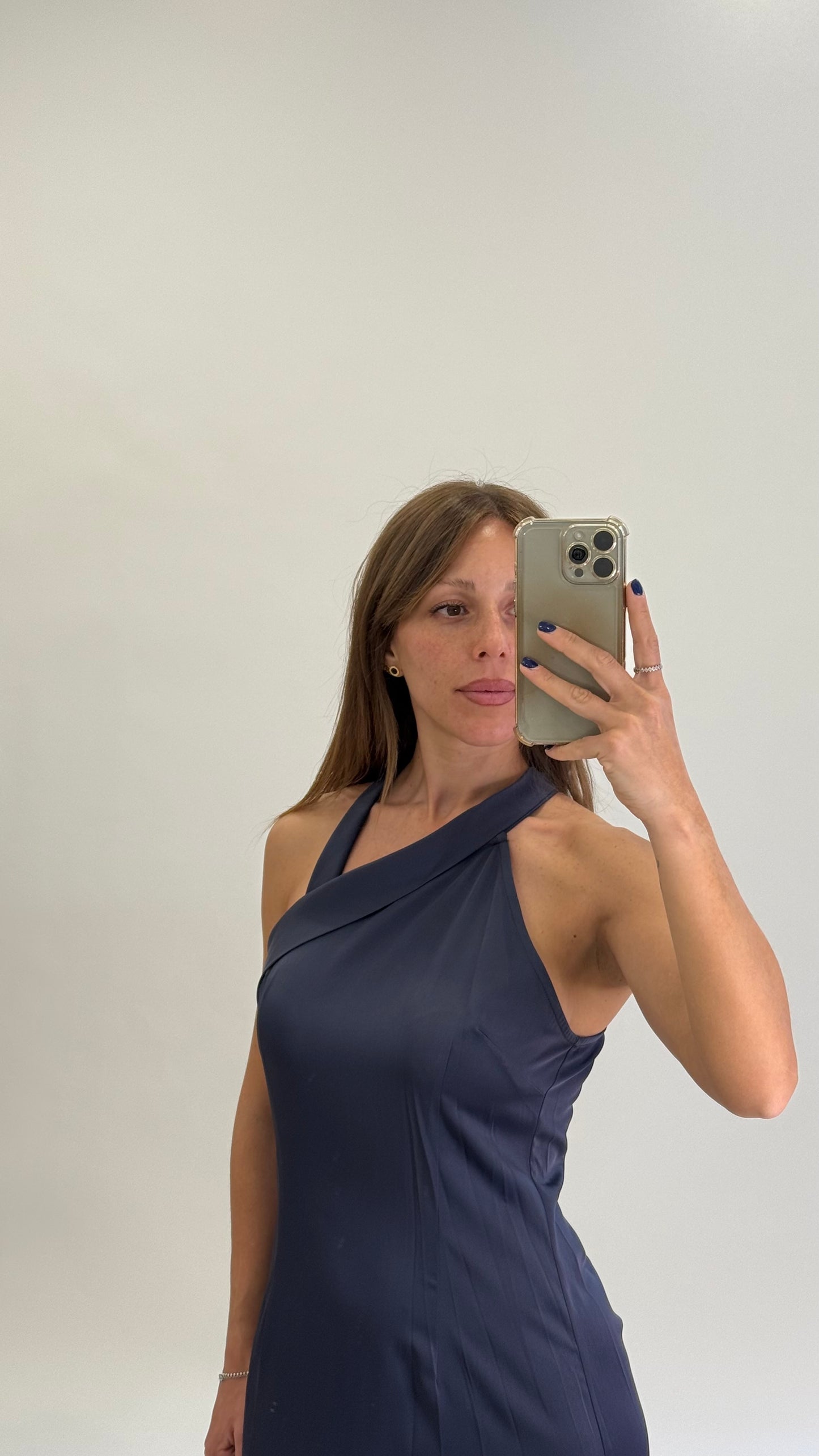 ANONYME Elegant Longdress Blue