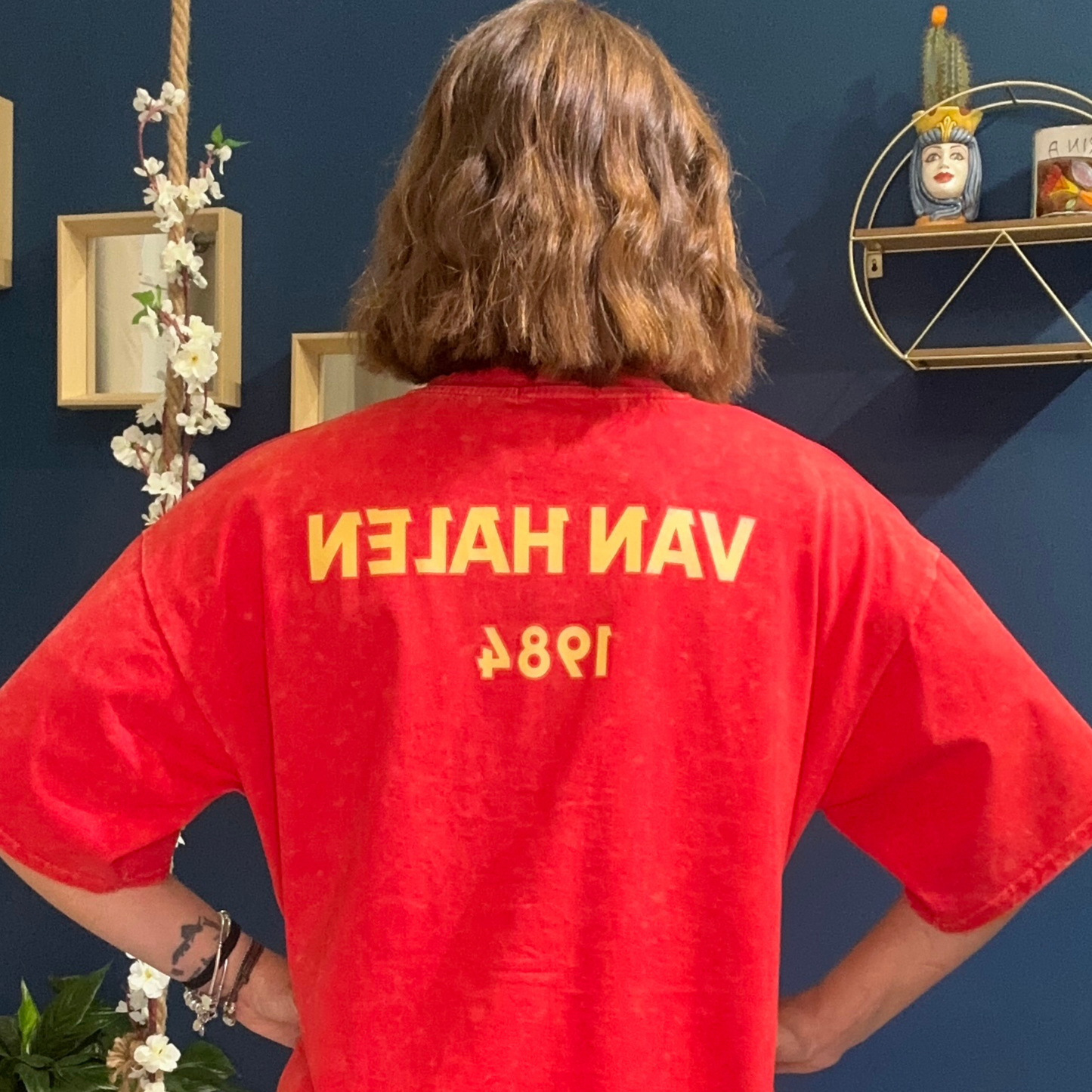 T-shirt Van Halen Rossa