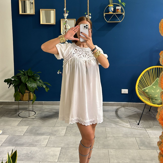 Vestito Positano Bianco