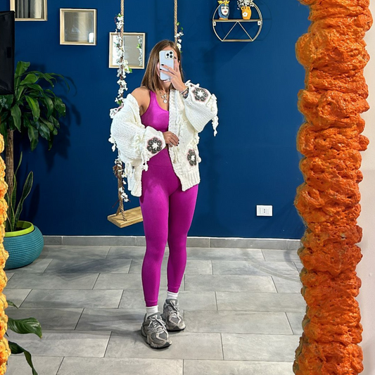 Coordinato Gym Fucsia