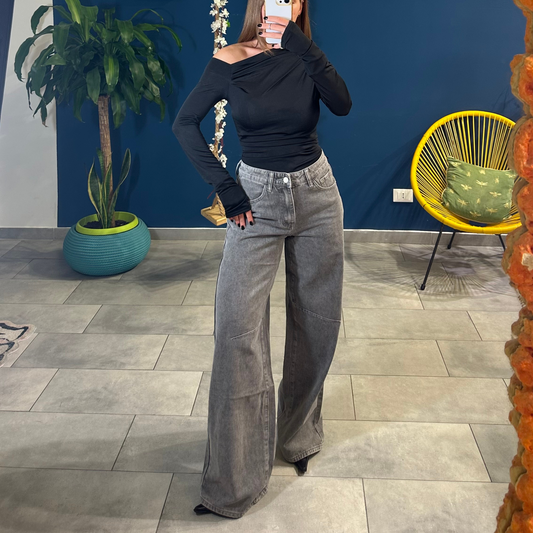Jeans Balloon Grigio