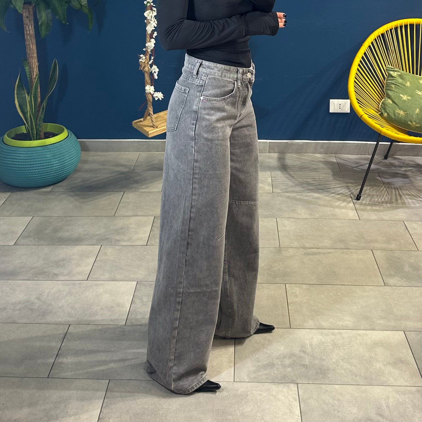 Jeans Balloon Grigio