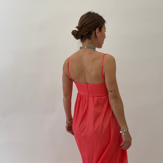 Kostumn Maxi Abito Corallo