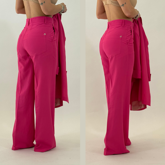 PLEASE Pantalone Riviera Fucsia