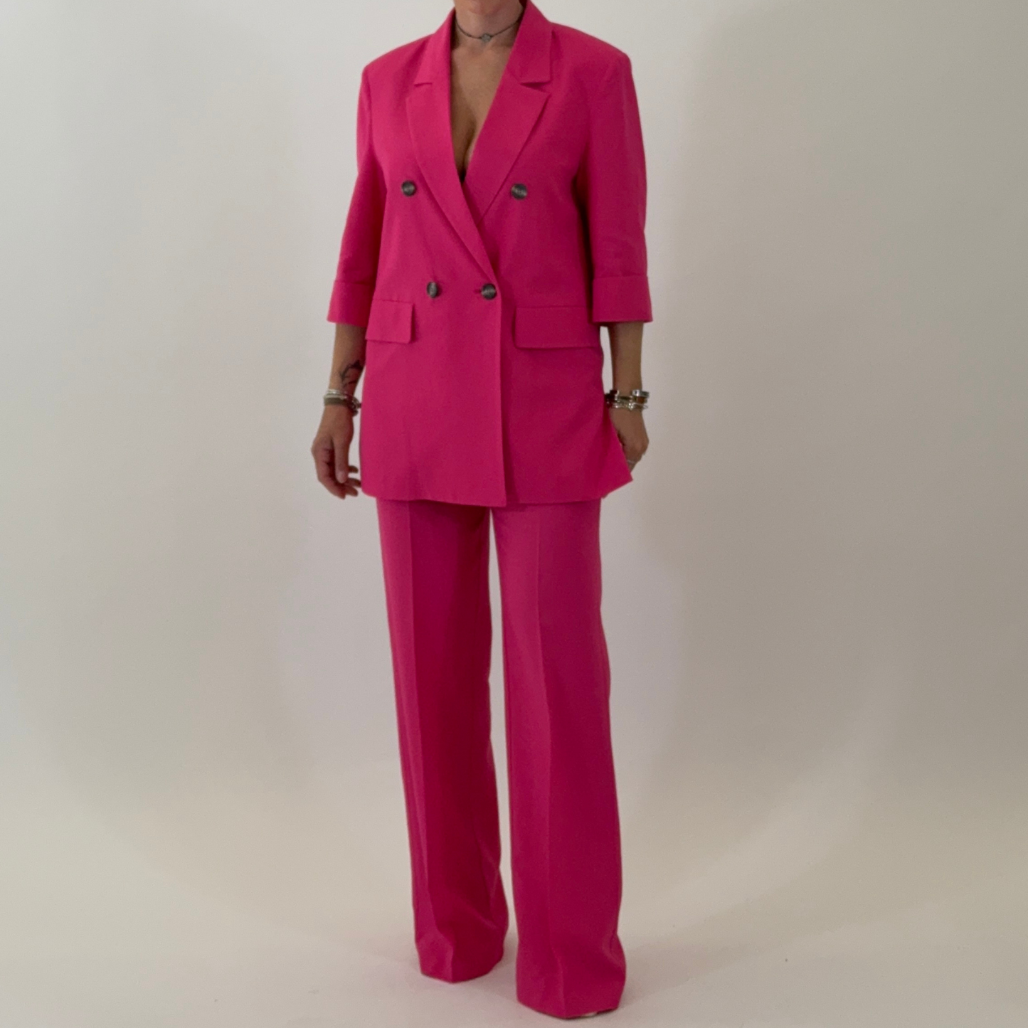 PLEASE Blazer Riviera Fucsia