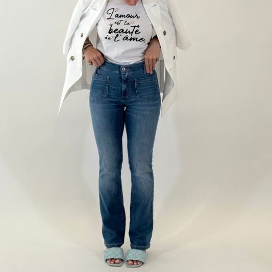 PLEASE Jeans Tasche Frontali