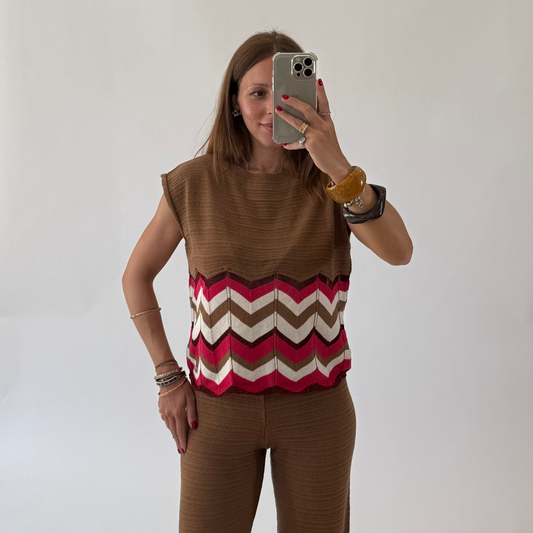 PLEASE Maglia Crochet