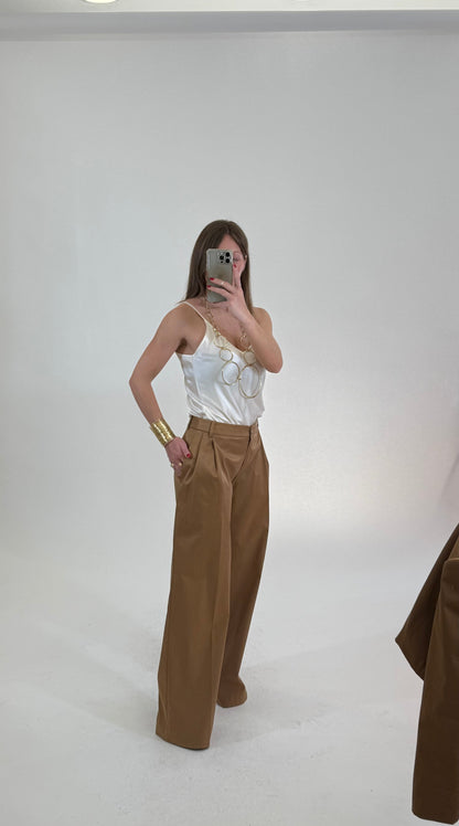 HAVEONE Pantalone Tabacco