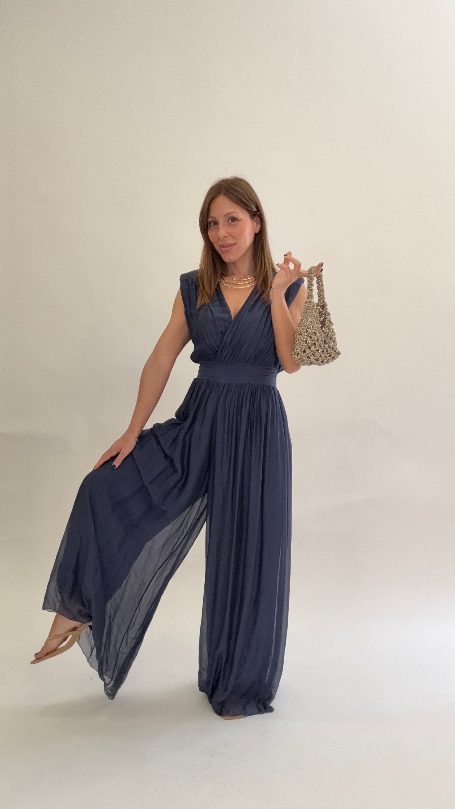 HAVEONE Tuta Grace Blu Navy