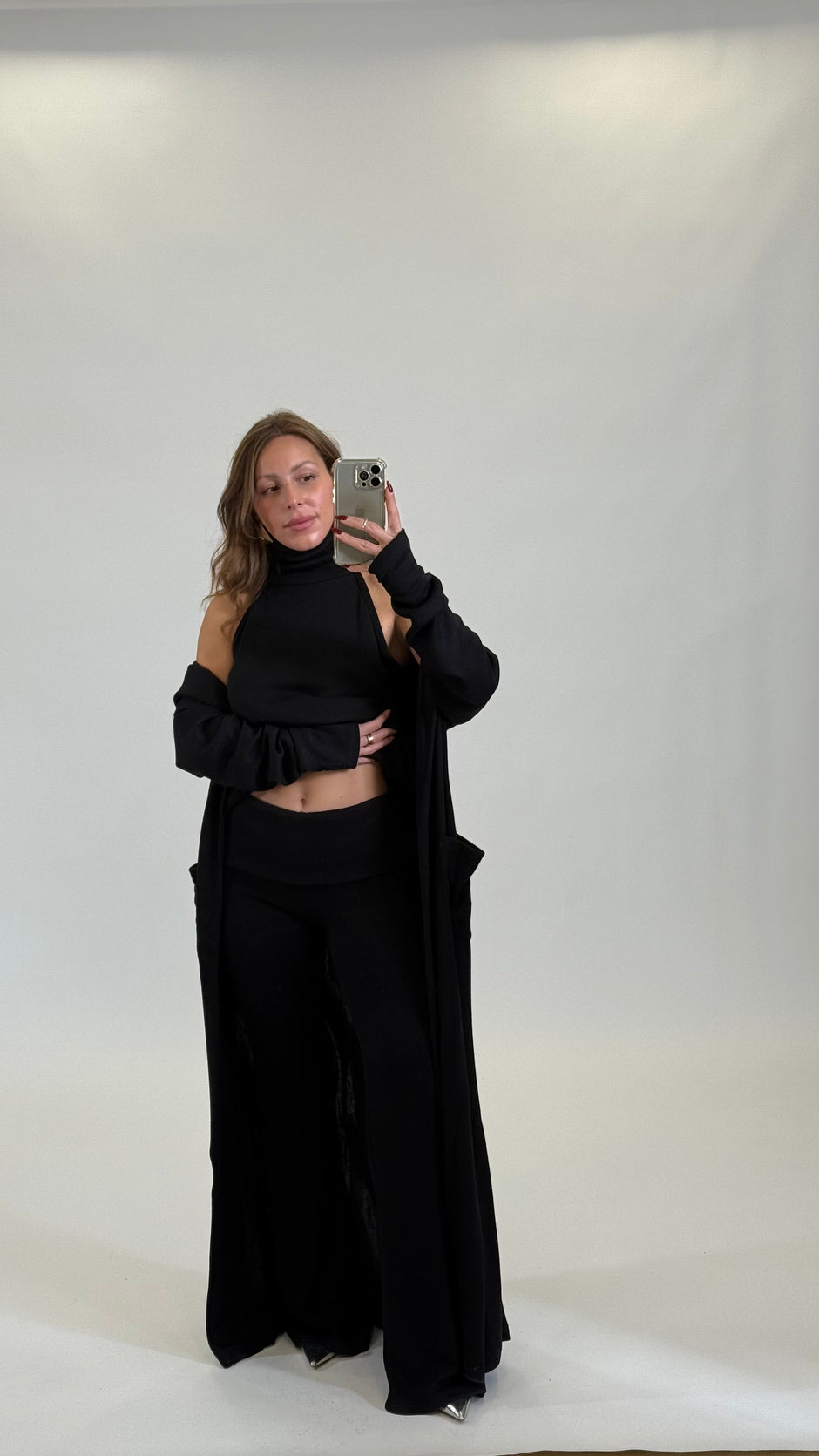 KOSTUMN1 Pantalone Audrey Nero