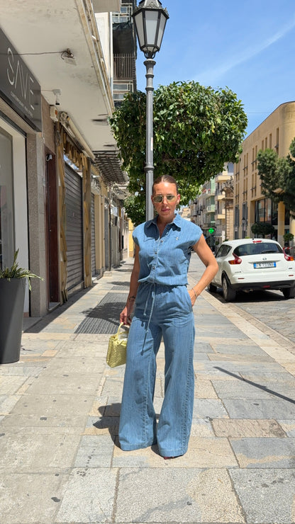 PLEASE Jumpsuit Denim
