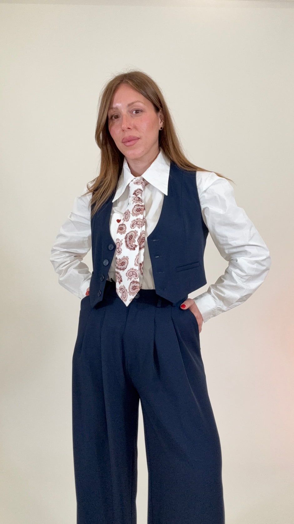 PLEASE Gilet Blu