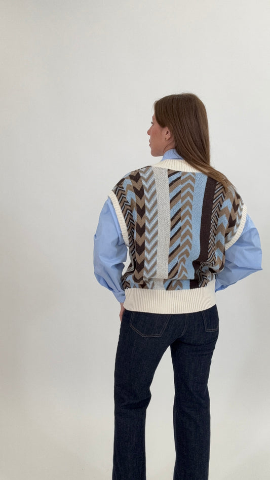 HAVONE Gilet Jacquard