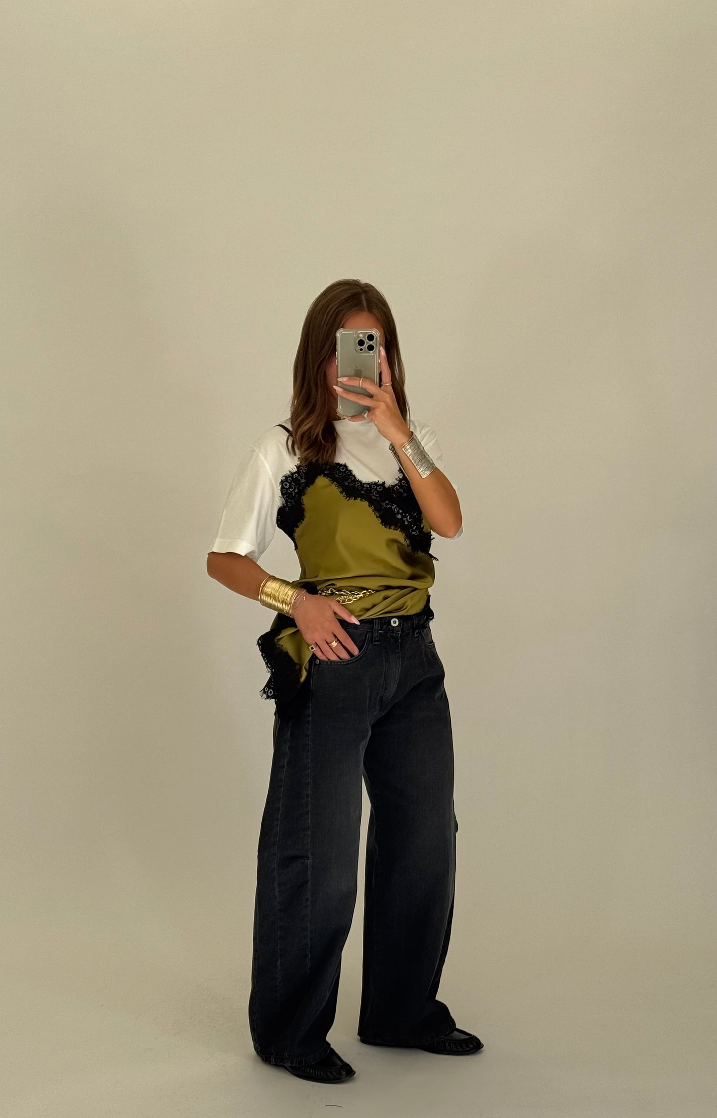 PLEASE Jeans Grigio Baggy/Balloon