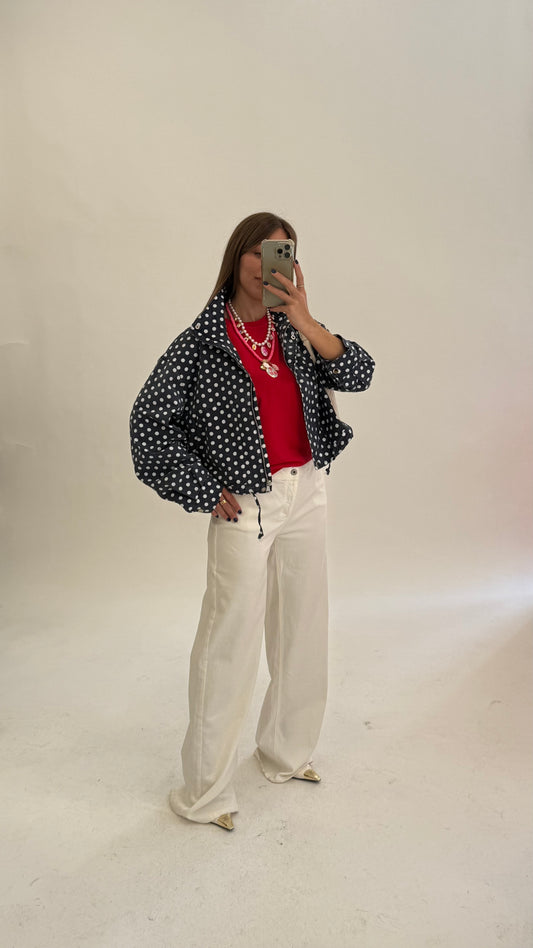 PLEASE Jeans Flare/BootCut Bianco