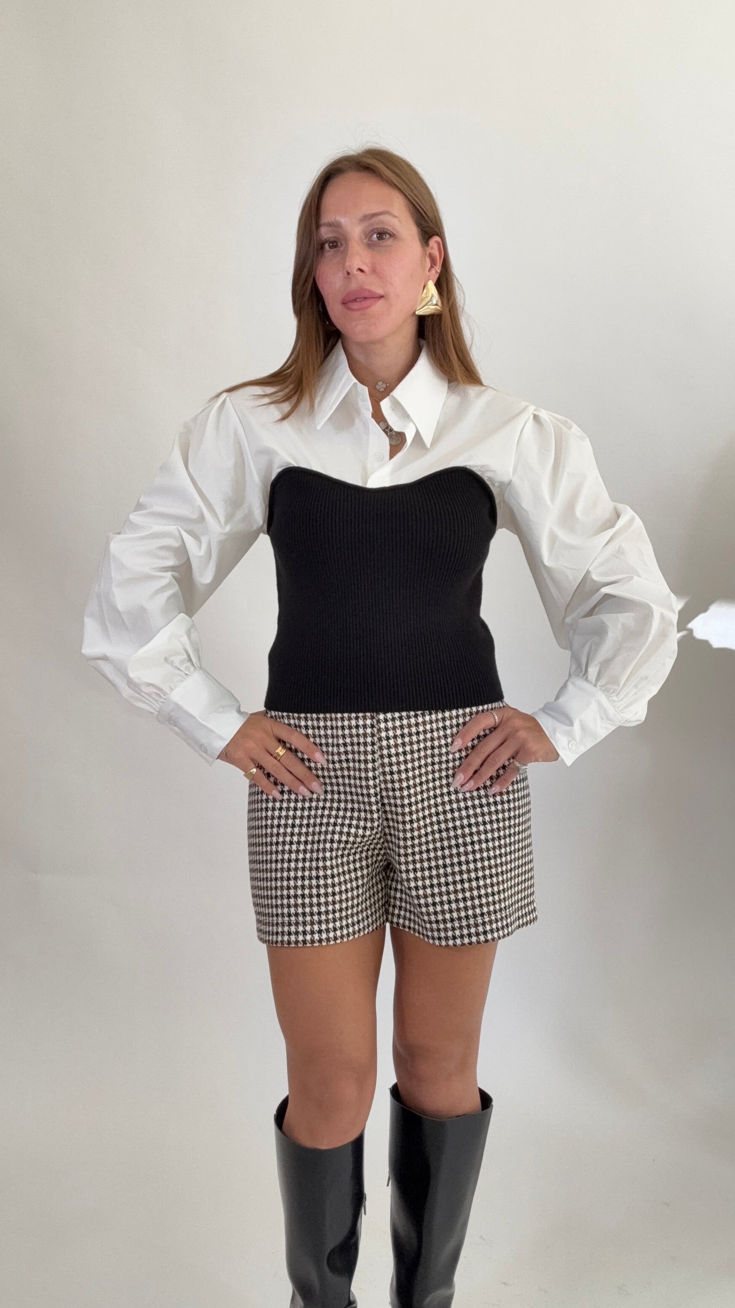 Camicia Liliana Nera