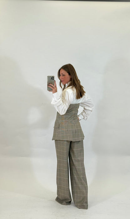 KOSTUMN1 Pantaloni Principe di Galles