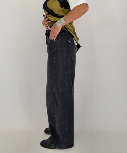 PLEASE Jeans Grigio Baggy/Balloon