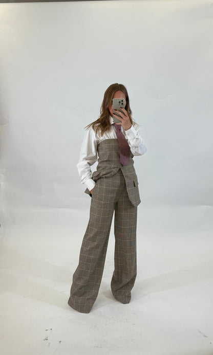 KOSTUMN1 Pantaloni Principe di Galles