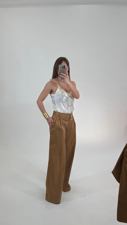 HAVEONE Pantalone Tabacco