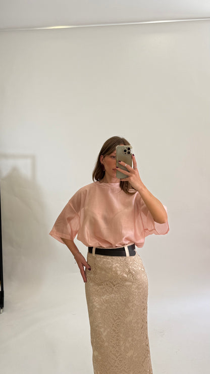 KOSTUMN1 T-shirt in Organza "più colori"