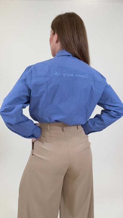 Camicia "Casual enjoy Life" - Più colori