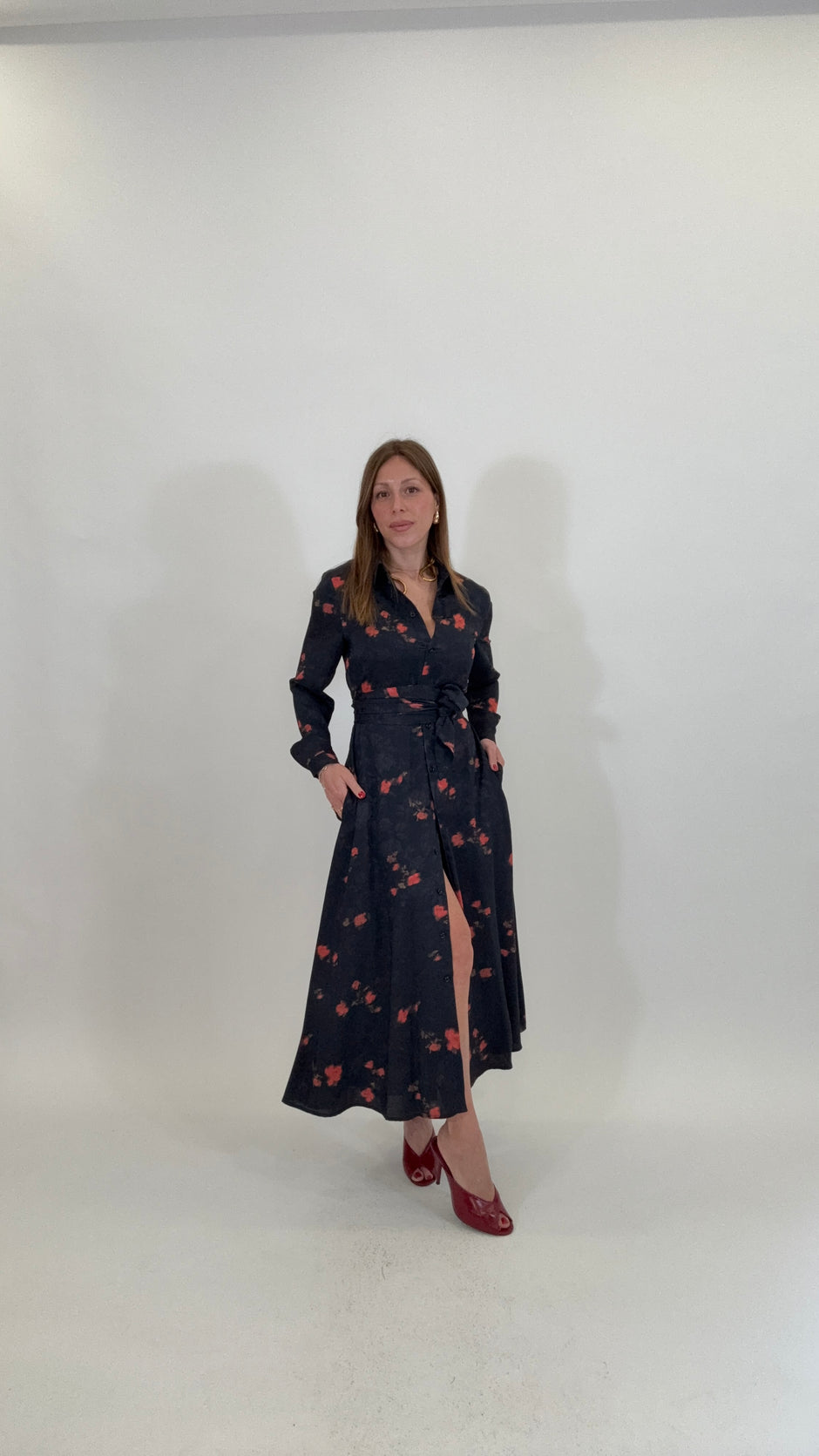 ANONYME Chemisier Briat