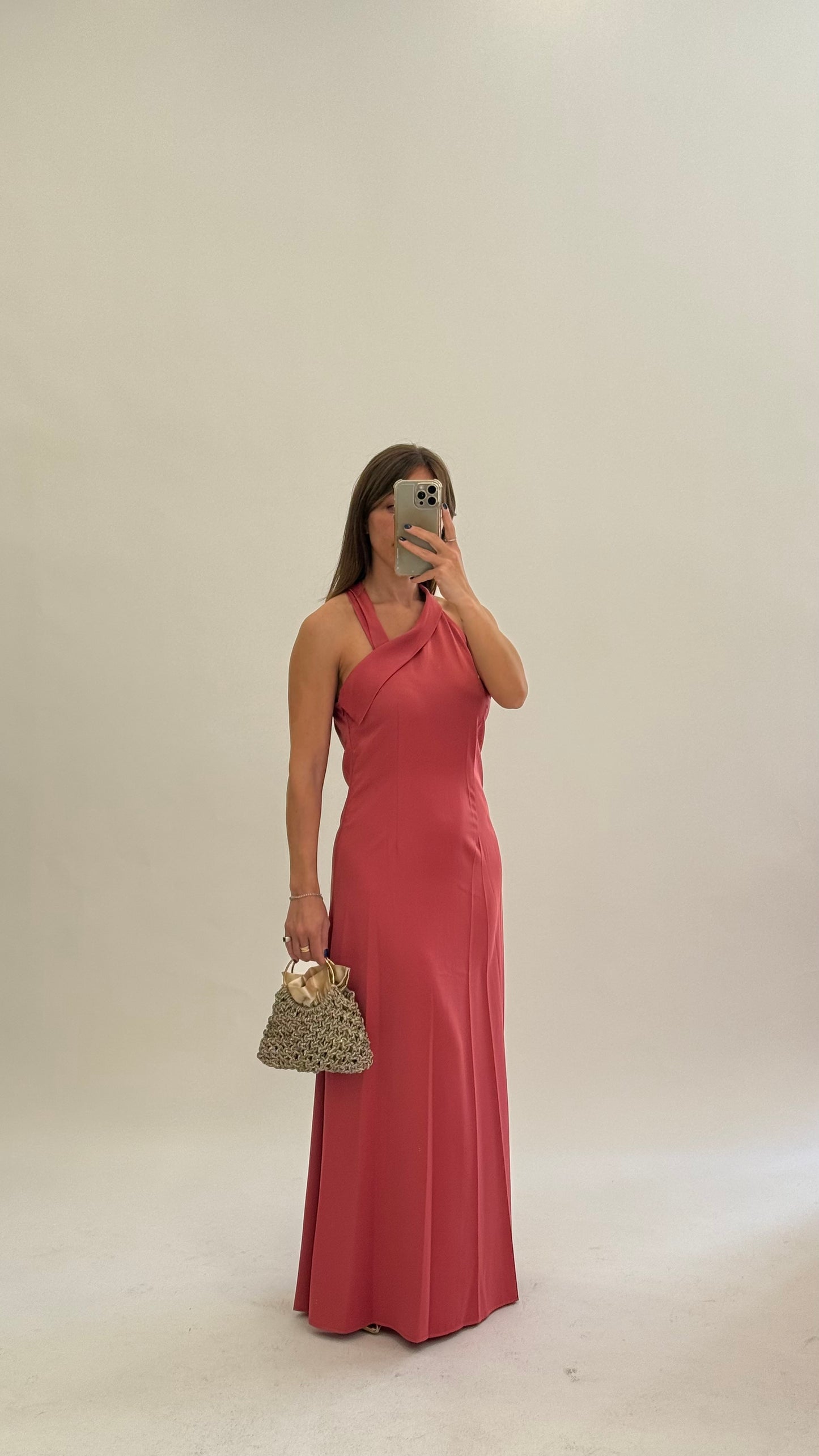 ANONYME Elegant Longdress Cherry