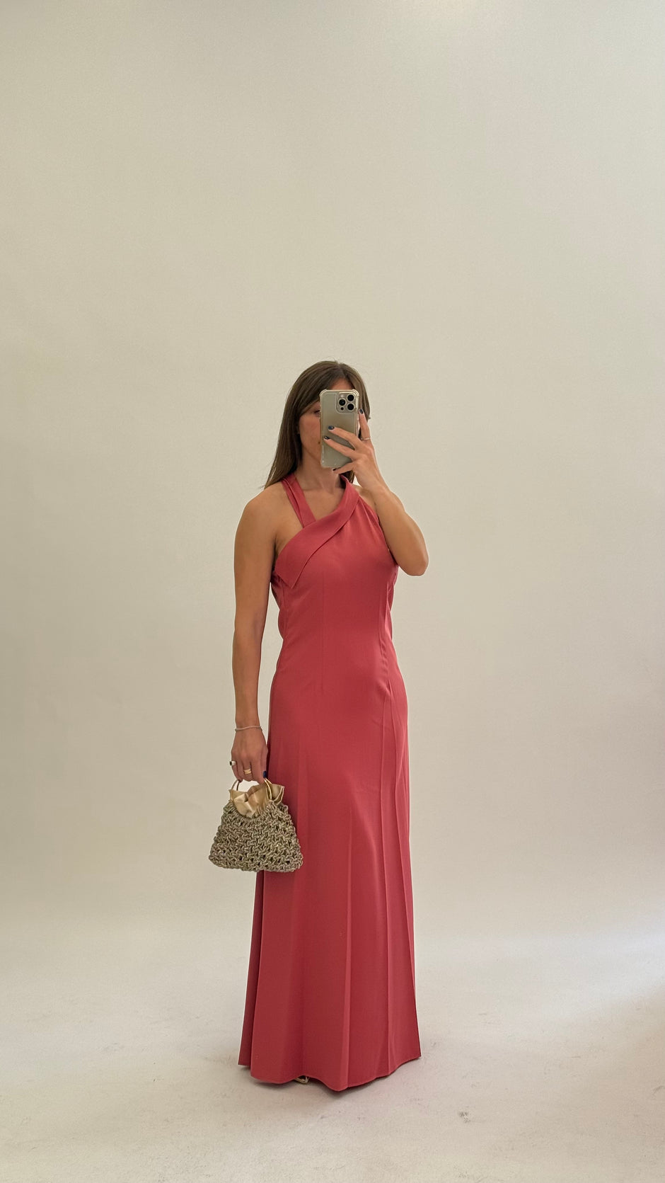 ANONYME Elegant Longdress Cherry