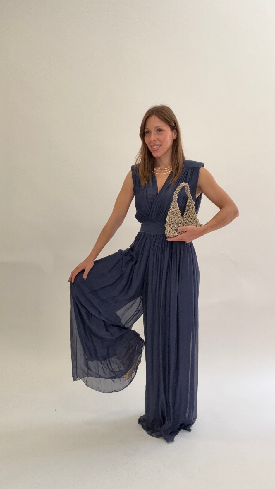 HAVEONE Tuta Grace Blu Navy