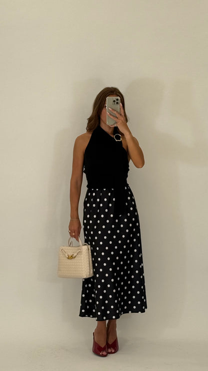 HAVEONE Gonna midi Pois