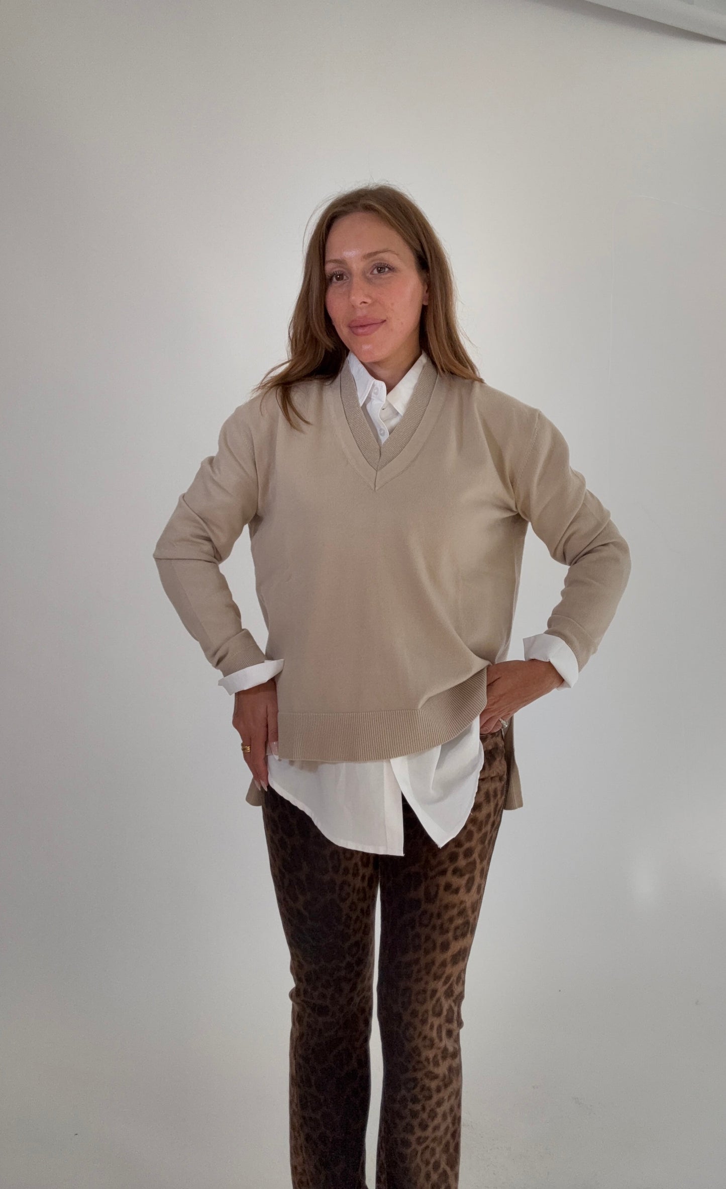 ANONYME Maglione Viscosa Lurex " Più colori"