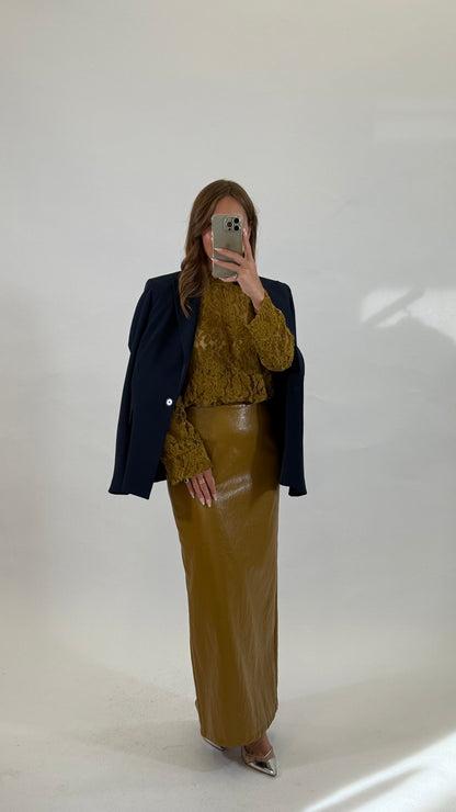 HAVEONE Gonna Ecopelle Olio