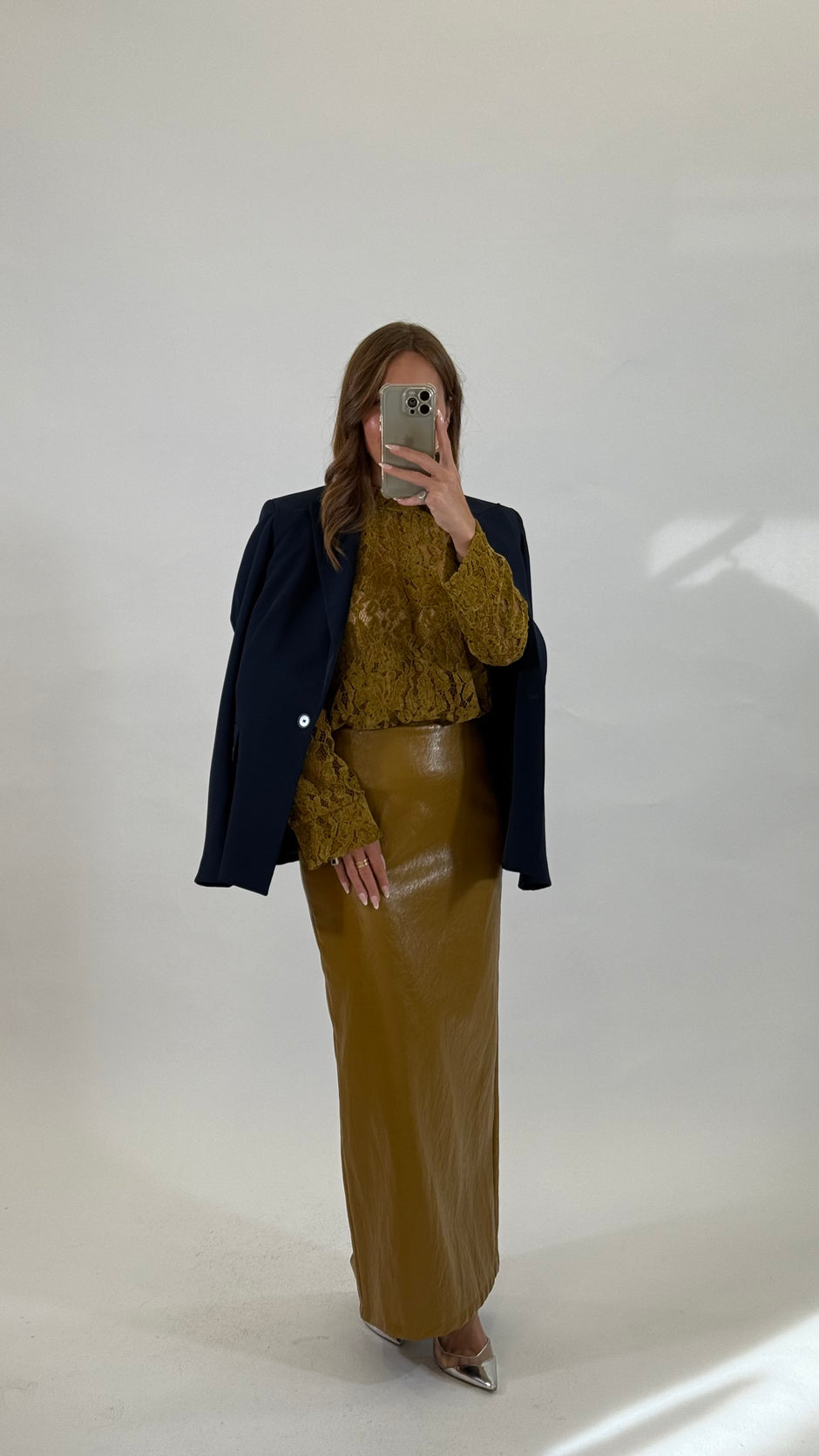 HAVEONE Gonna Ecopelle Olio