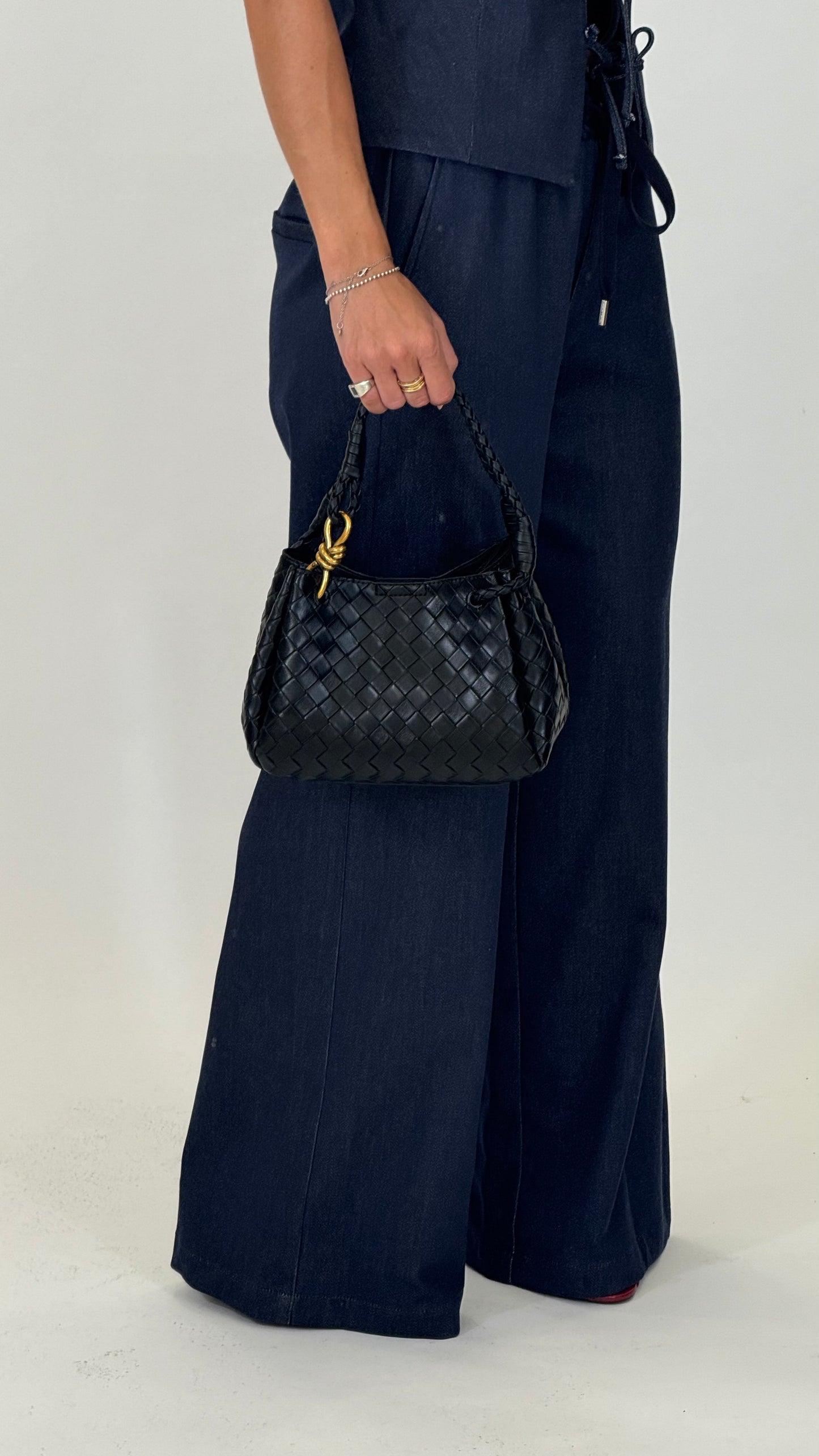 Borsa EcoPelle Parachute Nera