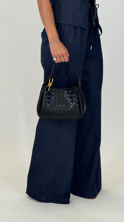 Borsa EcoPelle Parachute Nera
