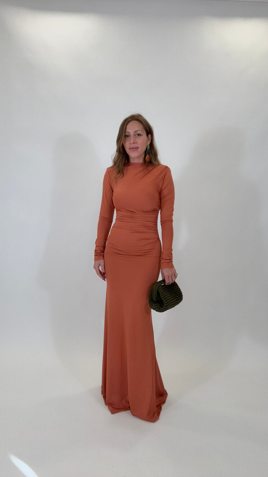 KOSTRUMN1 Abito Avery Bruciato