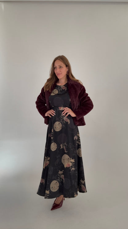 ANONYME Eco pelliccia Bordeaux