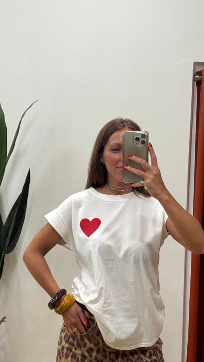 HAVEONE T-shirt " Cuore Smile "