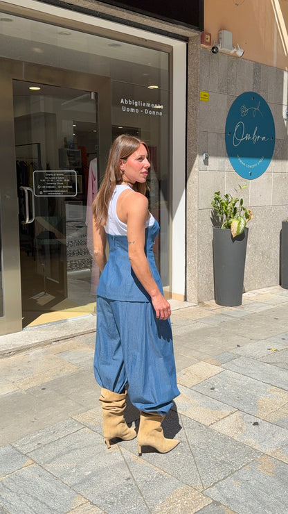 KOSTUMN1 Canotta con Bustier