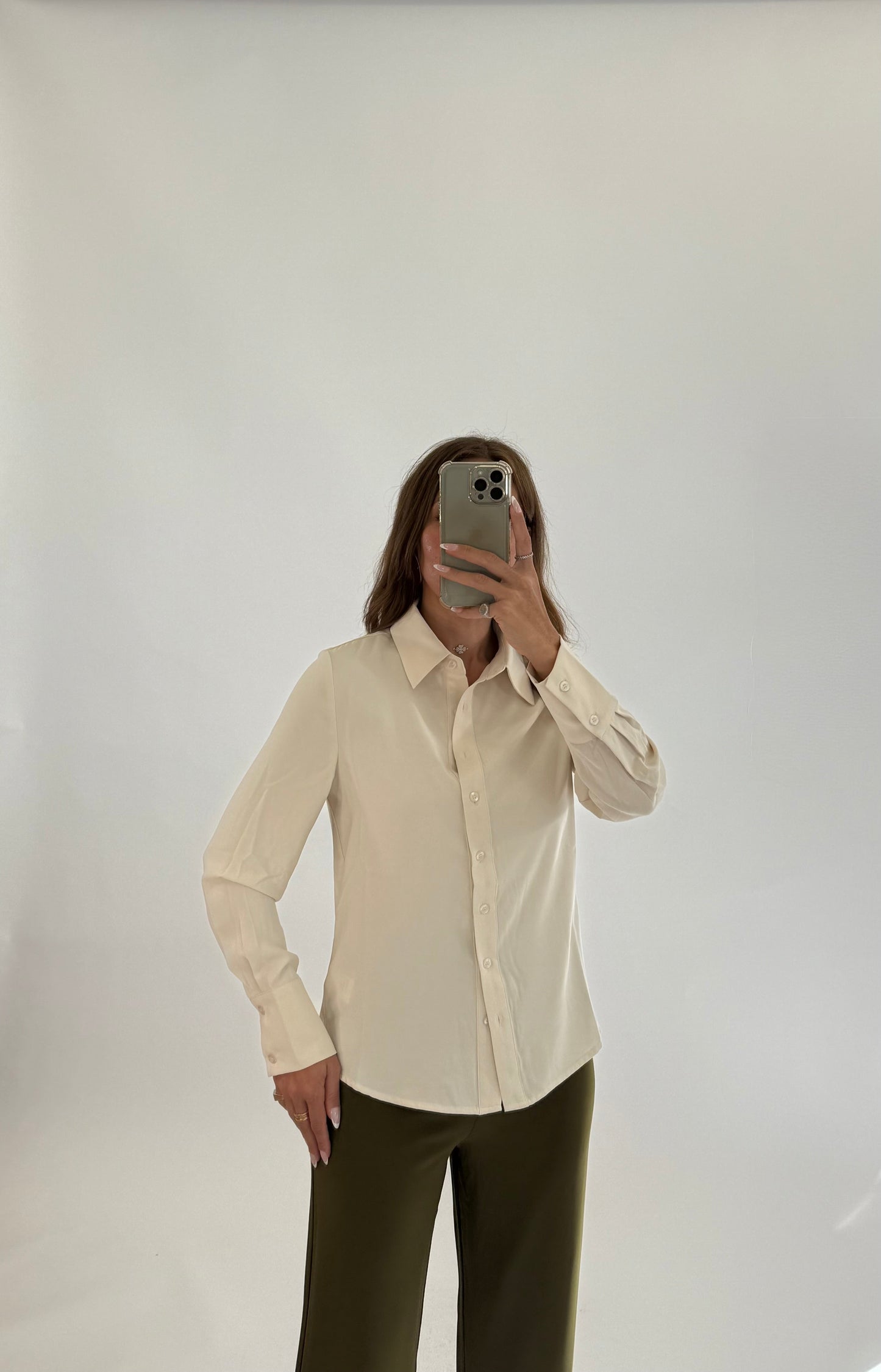 ANONYME Camicia Burro Satin