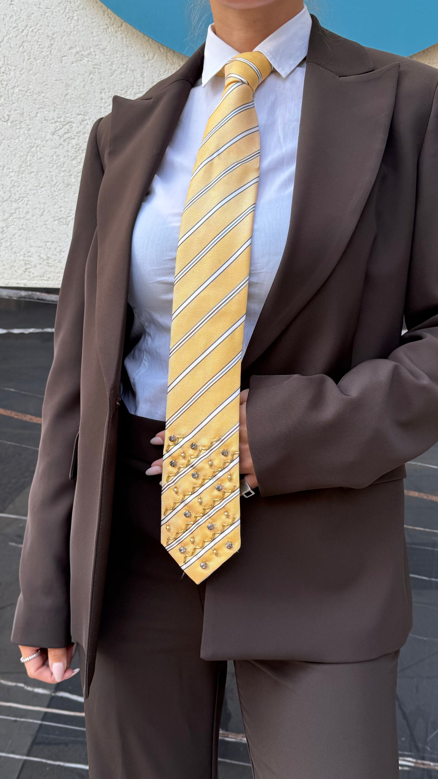 HAVEONE Cravatta Vintage