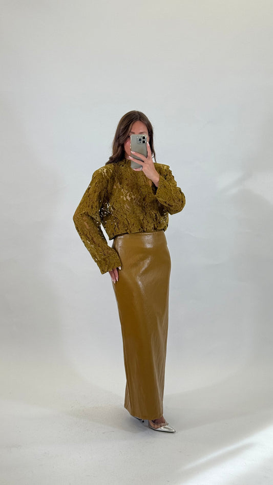 HAVEONE Gonna Ecopelle Olio