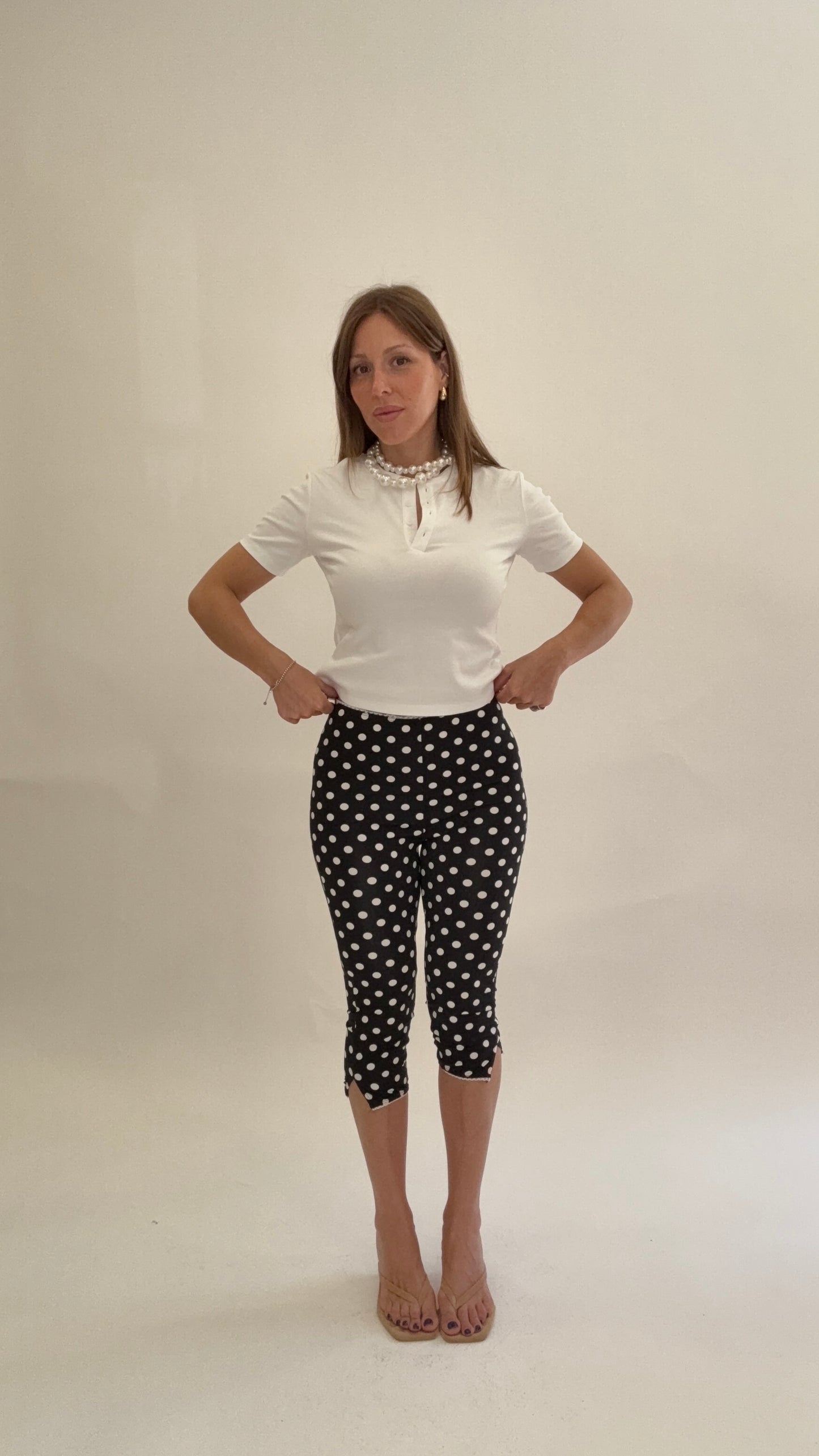 Capri Pants Pois