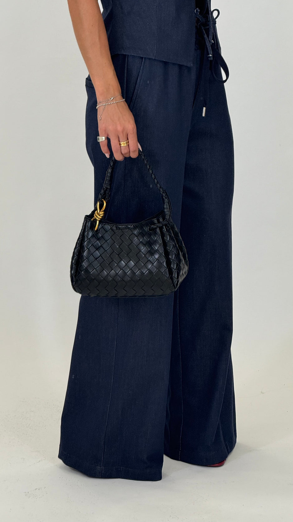 Borsa EcoPelle Parachute Nera